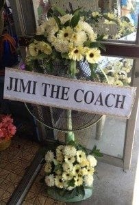 พวงหรีด วัดพระศรีมหาธาตุ เขตบางเขน กรุงเทพ จาก Jimi The Coach