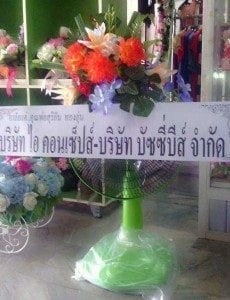 ร้านพวงหรีด อ.หนองหาน ต.หนองสระปลา จาก จากบริษัท ไอ คอนเซ็ปส์ และ บัซซี่บีส์ จำกัด