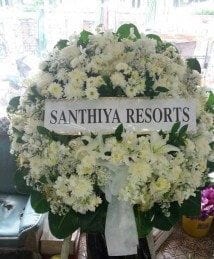 ส่งพวงหรีดวัดเทพลีลา เขตบางกะปิ กรุงเทพ SANTHIYA RESORTS