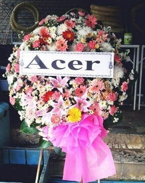 ร้านพวงหรีดวัดท่าเกษม อำเภอเมือง จังหวัดสระแก้ว จาก Acer