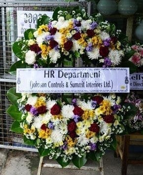 ร้านหวงหรีดรับที่ร้าน ขอนแก่น จากHR Department