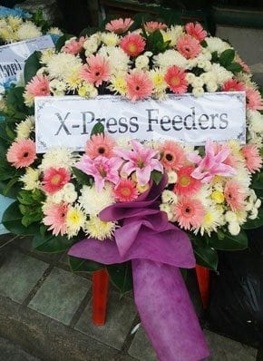 ร้านพวงหรีดวัดชมนิมิตร พระประแดง สมุทรปราการ จาก X-Press Feeders Thailand