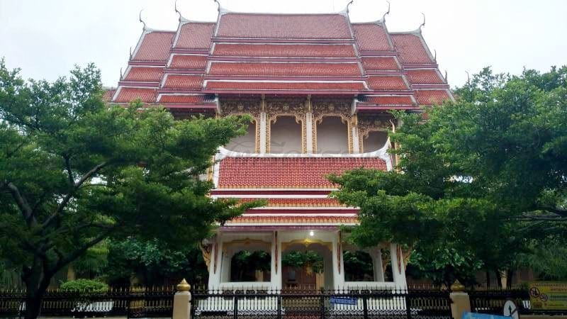วิหาร วัดศิริพงษ์ธรรมนิมิต โดยร้านพวงหรีดธรรมะ
