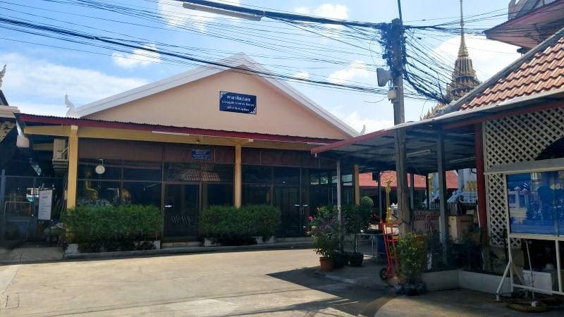 ศาลา วัดเลา พระราม2 โดยร้านพวงหรีดธรรมะ