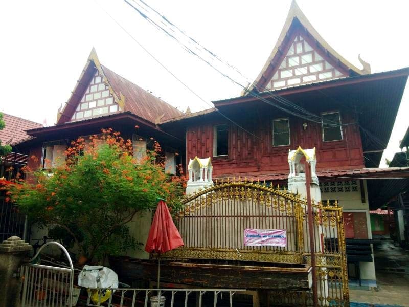 กุฏิพระ วัดบางนาใน โดยร้านพวงหรีดธรรมะ