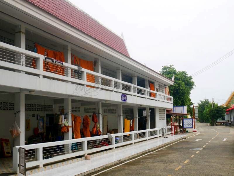 กุฏิพระ วัดบุญชื่นชู โดยร้านพวงหรีดธรรมะ