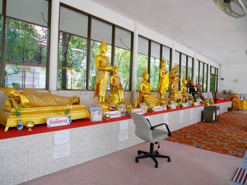 จุดไหว้พระ วัดชมภูเวก โดยร้านพวงหรีดธรรมะ