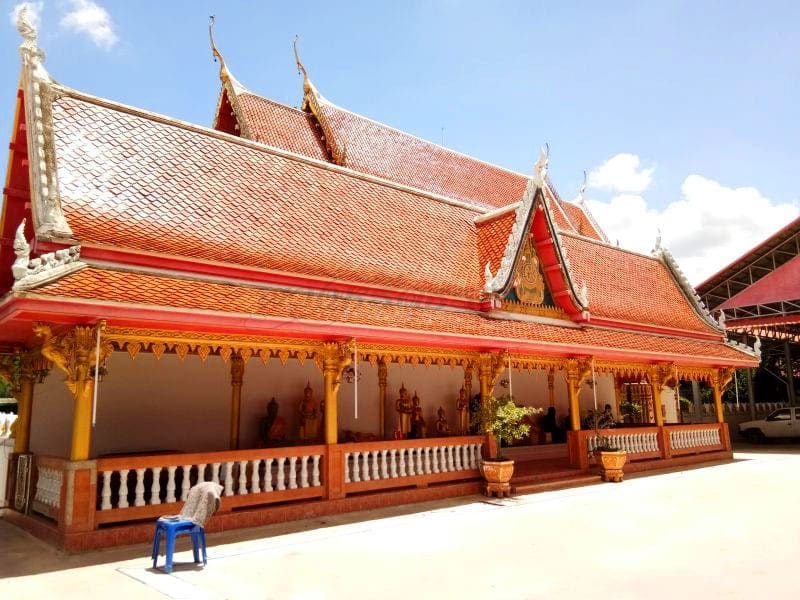 จุดไหว้พระ วัดไทรม้าเหนือ โดยร้านพวงหรีดธรรมะ