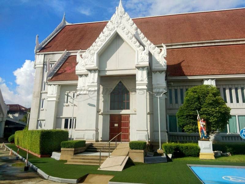 ภายในวัด วัดพระกุมารเยซู โดยร้านพวงหรีดธรรมะ