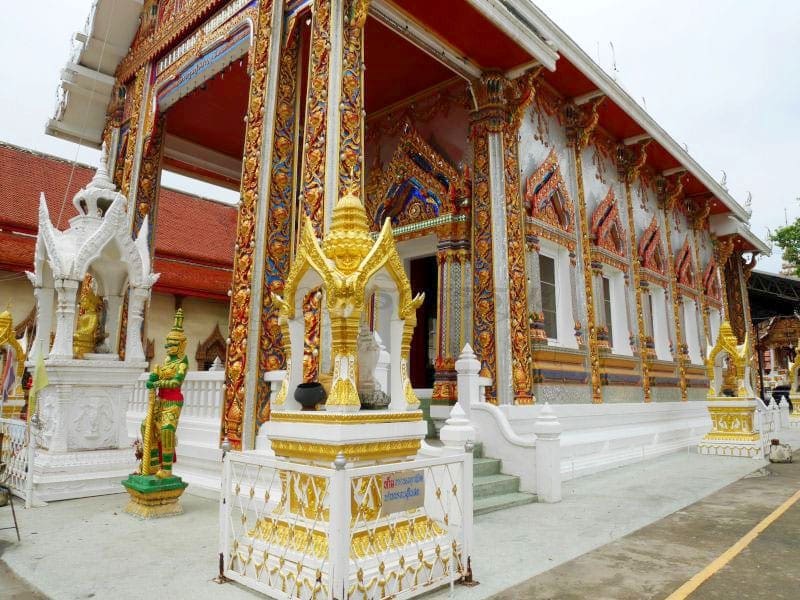 ภายในวัด วัดอัยยิการาม โดยร้านพวงหรีดธรรมะ