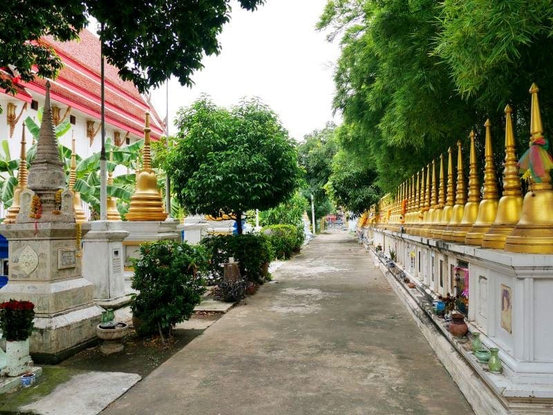 ภายในวัด วัดโสภาราม โดยร้านพวงหรีดธรรมะ