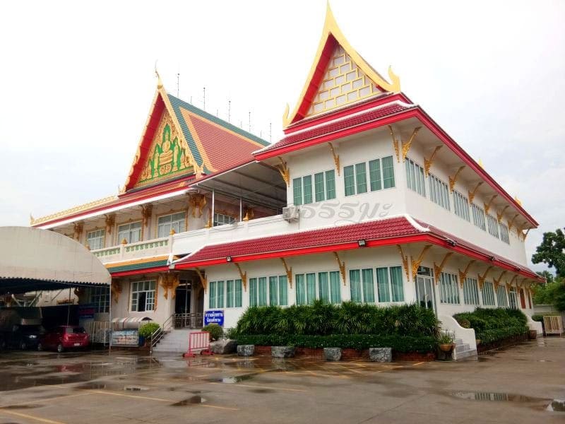 ศาลา วัดคลองปลัดเปรียง โดยร้านพวงหรีดธรรมะ