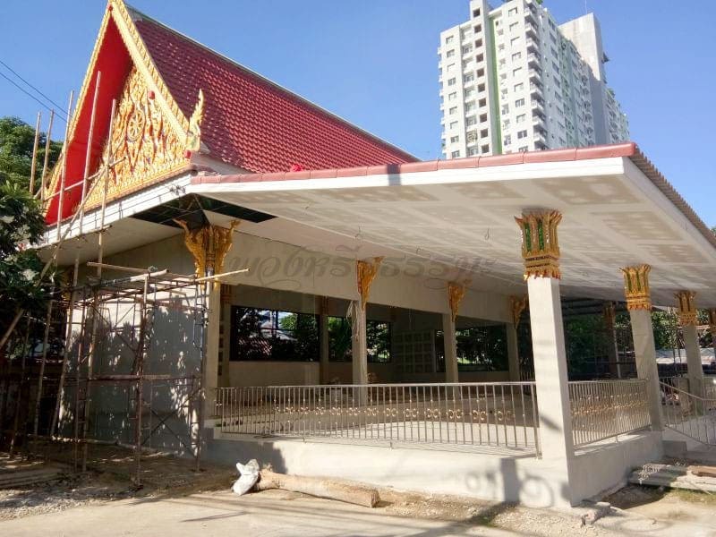 ศาลา วัดลานนาบุญ โดยร้านพวงหรีดธรรมะ