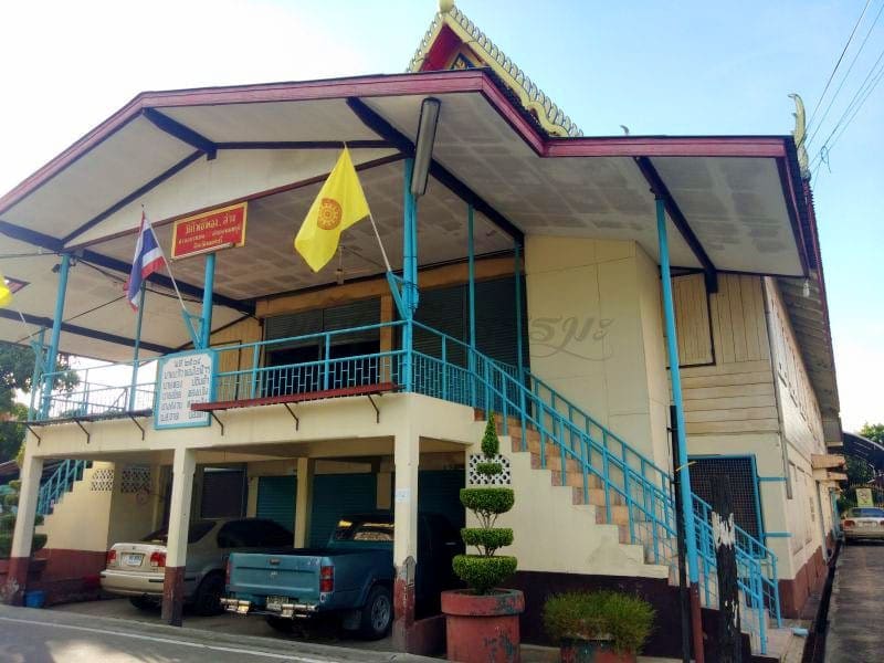 ศาลา วัดโพธิ์ทองล่าง โดยร้านพวงหรีดธรรมะ