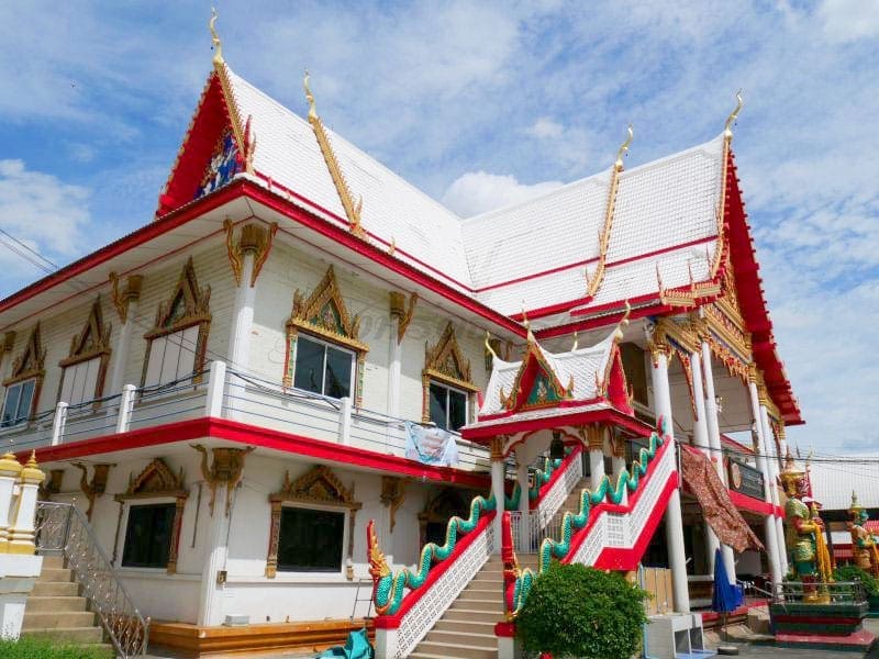 ศาลาวัด วัดคุณหญิงส้มจีน โดยร้านพวงหรีดธรรมะ