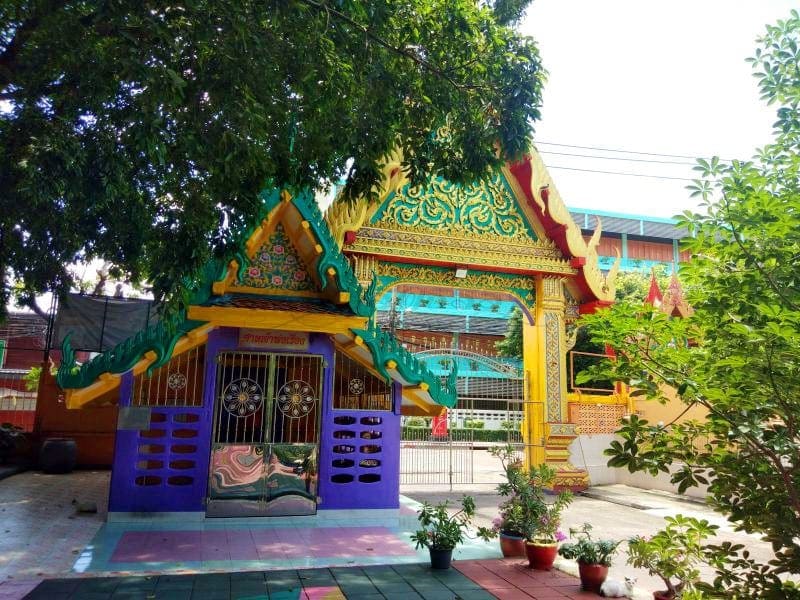 ศาลเจ้า วัดไทร โดยร้านพวงหรีดธรรมะ