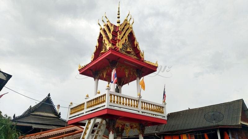 หอระฆัง วัดไก่เตี้ย ตลิ่งชัน โดยร้านพวงหรีดธรรมะ