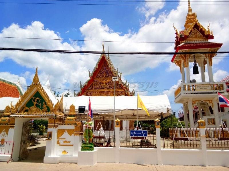 หอระฆัง วัดไทรม้าใต้ โดยร้านพวงหรีดธรรมะ