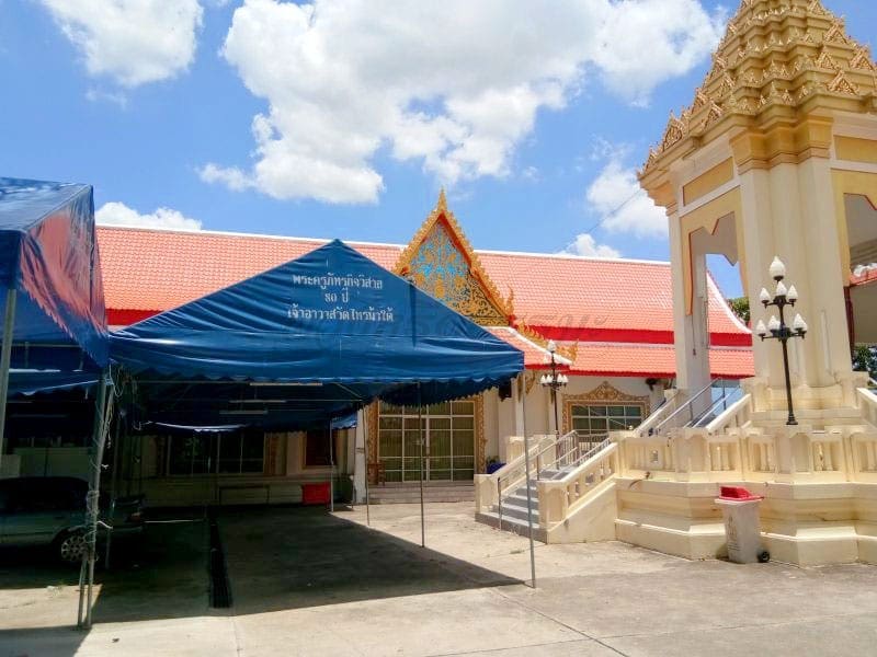 เมรุ วัดไทรม้าใต้ โดยร้านพวงหรีดธรรมะ