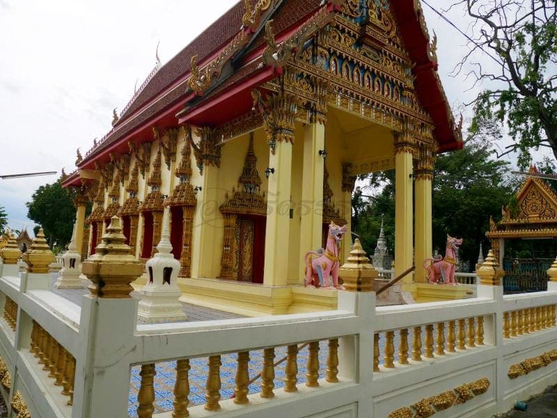 โบสถ์ วัดนังคัลจันตรี โดยร้านพวงหรีดธรรมะ