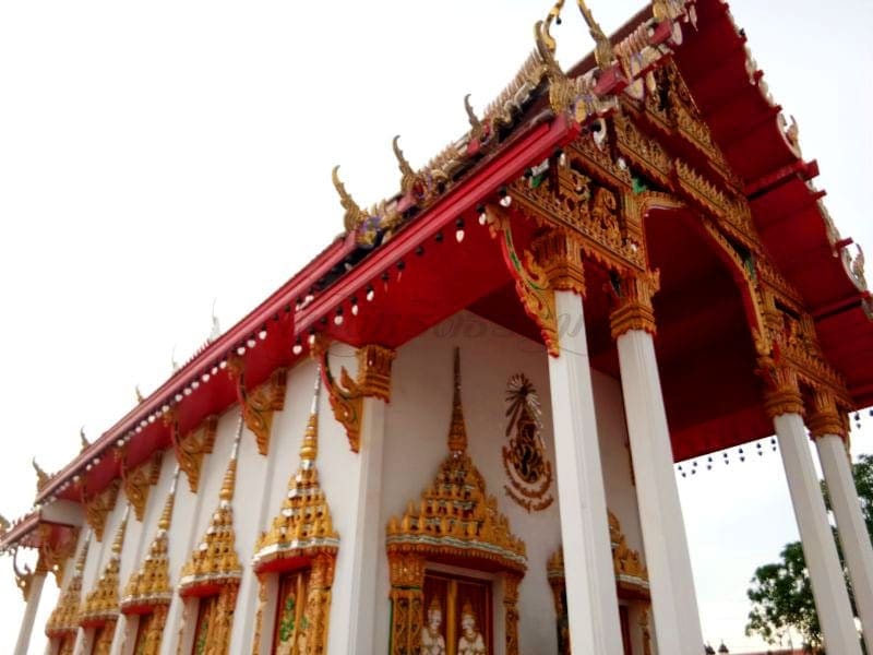 โบสถ์ วัดมหาวงษ์ ปากน้ำ โดยร้านพวงหรีดธรรมะ