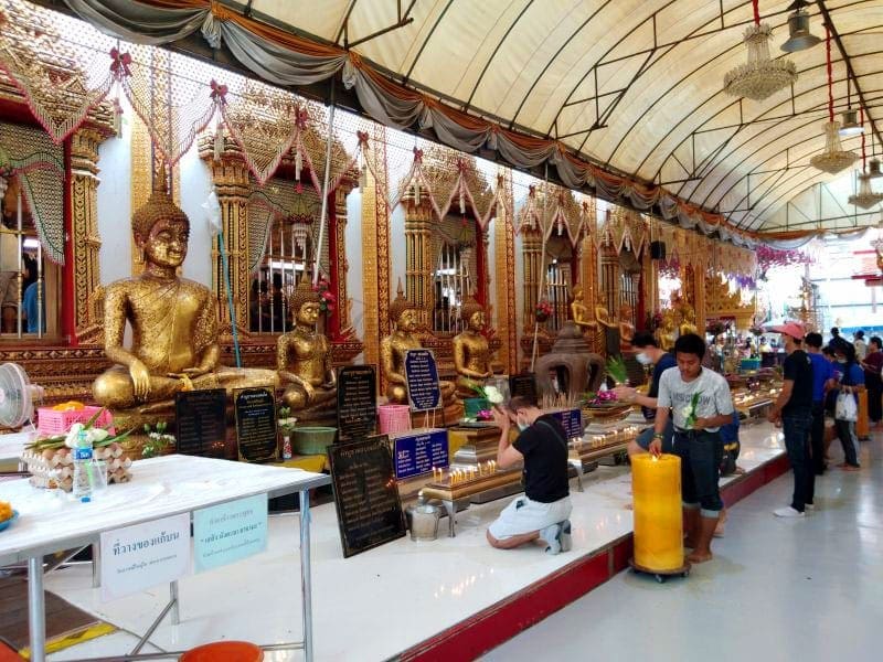 ขึดไหว้พระ วัดบางพลีใหญ่ใน โดยร้านพวงหรีดธรรมะ