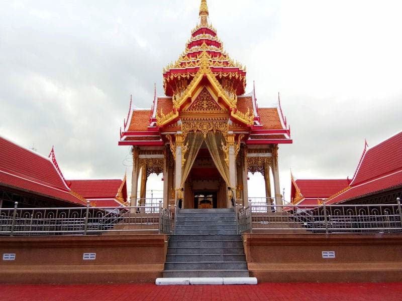 เมรุ วัดบางโฉลงนอก โดยร้านพวงหรีดธรรมะ