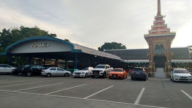 เมรุ วัดศรีประวัติ โดยร้านพวงหรีดธรรมะ