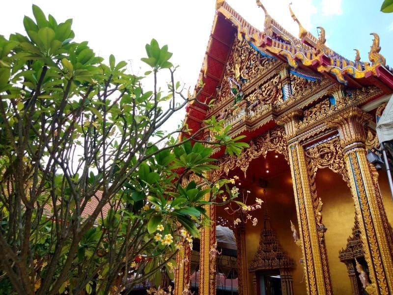 โบสถ์ วัดบางพลีใหญ่ใน โดยร้านพวงหรีดธรรมะ