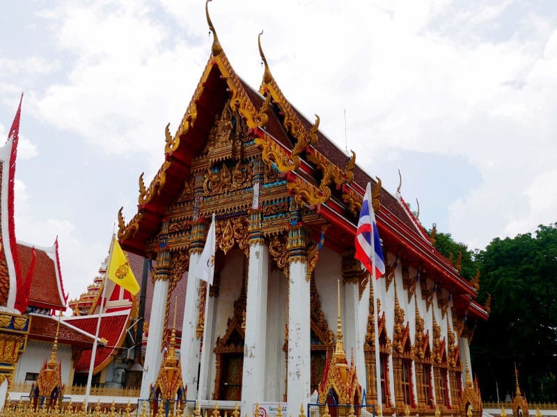 โบสถ์ วัดบางเพ็งใต้ โดยร้านพวงหรีดธรรมะ